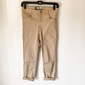 Express khaki Capri skinny pants